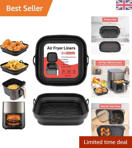 Reusable silicone air - air, fryer