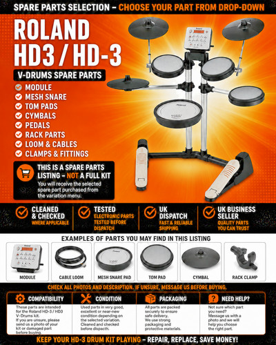 Roland hd3 spare parts - roland,