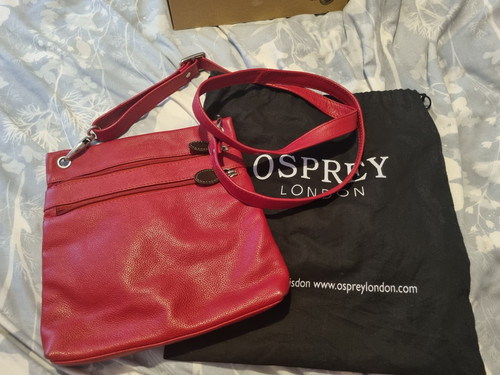 Osprey london red pebbled - london,