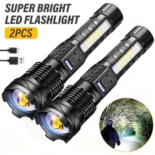 2pcs super bright - bright, 99000000lm