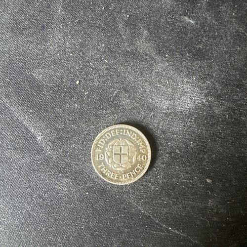 1940 silver threepence - 1940,