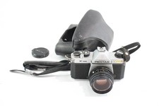 Pentax K1000 Vintage SLR Film Camera Working w/ 50mm F/2 Lens