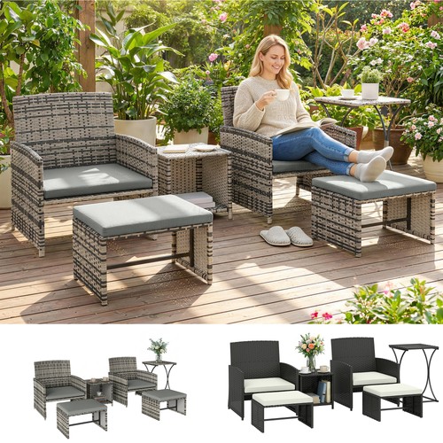 Piece rattan garden - 6,