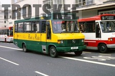 35mm Slide Plymouth Mercedes