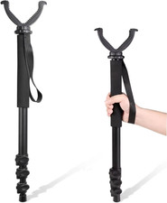 Monopod Shooting Stick and Gun