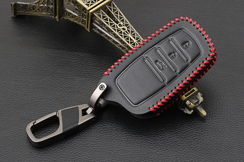 Leather car key cover case - car, for