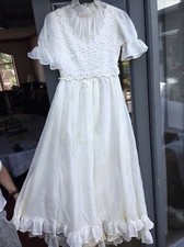 VINTAGE WEDDING DRESS 1969