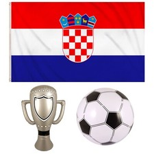 Croatia National Flag Metal