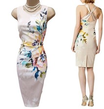 UK 10 KAREN MILLEN Nude Splash