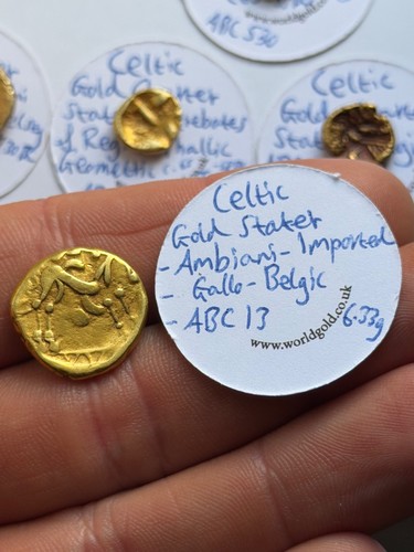 Celtic gold stater - celtic, –