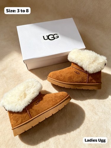 Ladies uggs leather boots - uggs,
