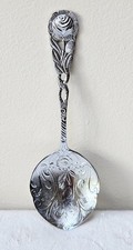 Swedish floral jam spoon