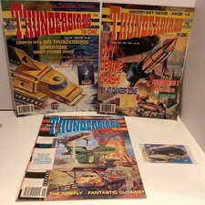 3 Vintage Issues Thunderbirds