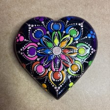 HandPainted Mandala Stone