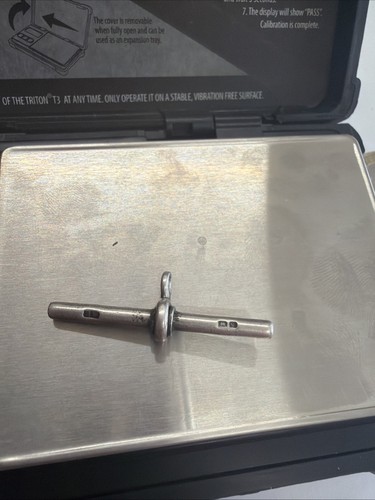 Sterling silver antique bar - silver,