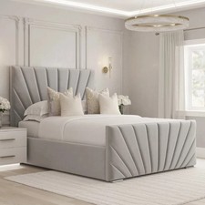 Sunrise Bed Frame Plush Velvet