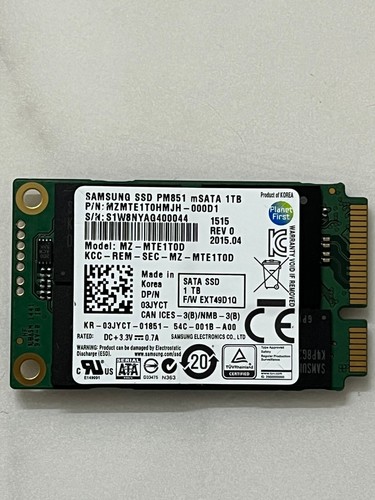 Samsung pm851 msata - samsung,