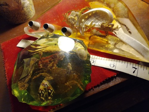 Two vintage lucite desk - vintage,