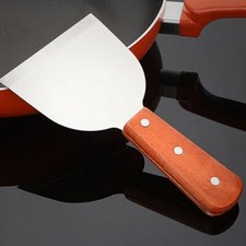 Stainless steel metal spatula - stainless,