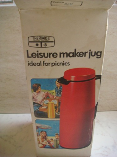 Vintage thermos jug flask - thermos,