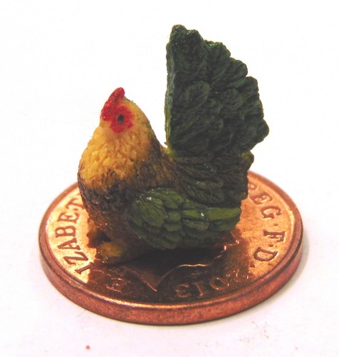 Dolls house chicken - house,