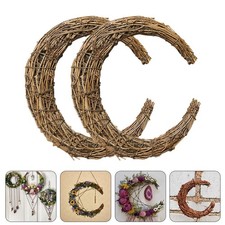 2 Pcs Twig Vine Branch Wreath
