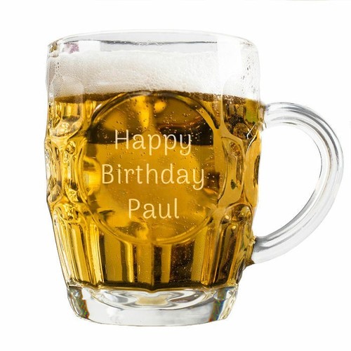 Personalised pint dimple - personalised, 1