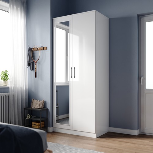 White high gloss doors - white,