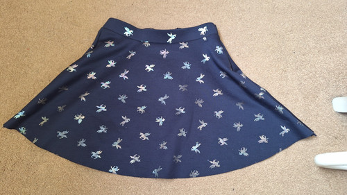 Blue skirt size 8 - h&m,