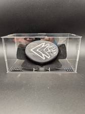 Race worn knee slider - slider, signed
