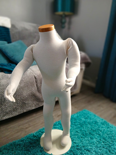 White foam body form - ,