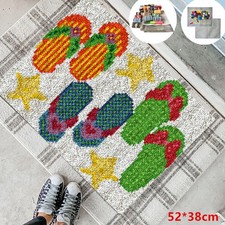 Slippers Design DIY Latch Hook