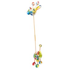 Crazy Giraffe Pop Art