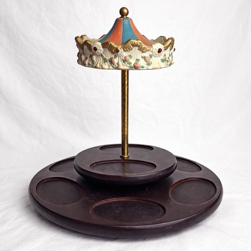 Vintage musical carousel - vintage,
