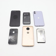 Apple iPhone 11 + iPhone 7 Plus, iPhone 4, Moto, Nokia N8, iPod Parts Lot As-Is