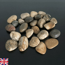 1kg Large Assorted Browns Natural Stones Pebbles Aquarium Decoration Garden Vase