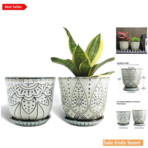 Set inch beaded - set, ceramic