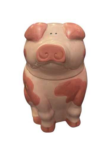 Piggy cookie jar - cookie,