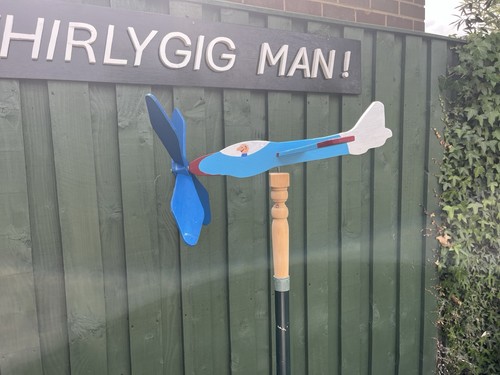 Wooden whirligig wind - wooden,