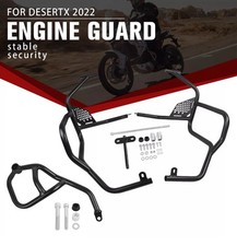 Front + Lower Engine Guard Protector Crash Bars For Ducati DESERTX 2022-2023