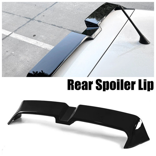 Rear spoiler lip - rear, roof