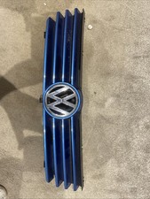 VW Polo 6N2 99-02 Blue Front Grille Grill & Badge 6N0853653G  3B0853601  247026