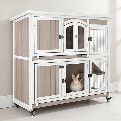 Wooden story rabbit - rabbit, hutch