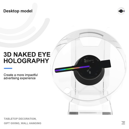 Hologram fan led - hologram,