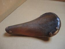 BROOKS PROFESSIONAL SADDLE 1973 GOOD CONDITION WITH GREAT PATINA + COLOUR -WAXED