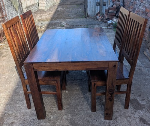 Dark toned sheesham wood - dark-toned,