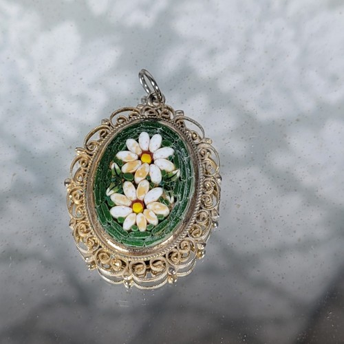 Vintage italian micro mosaic - micro,