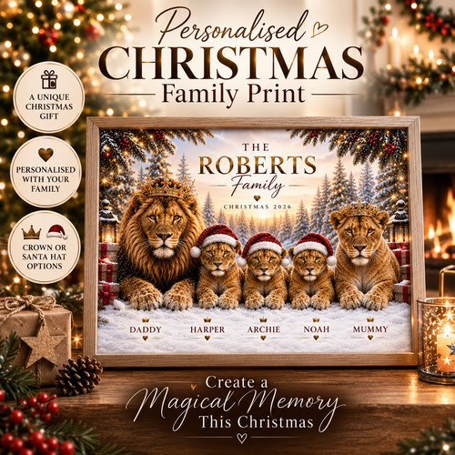 Personalised crown christmas - personalised,