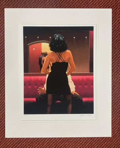 Jack vettriano mounted - vettriano,