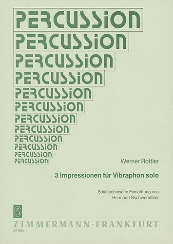 Three impressions vibraphone - impressions,